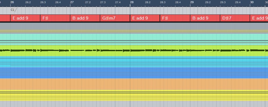 雪にとける想い「Studio One 4 コードトラック」