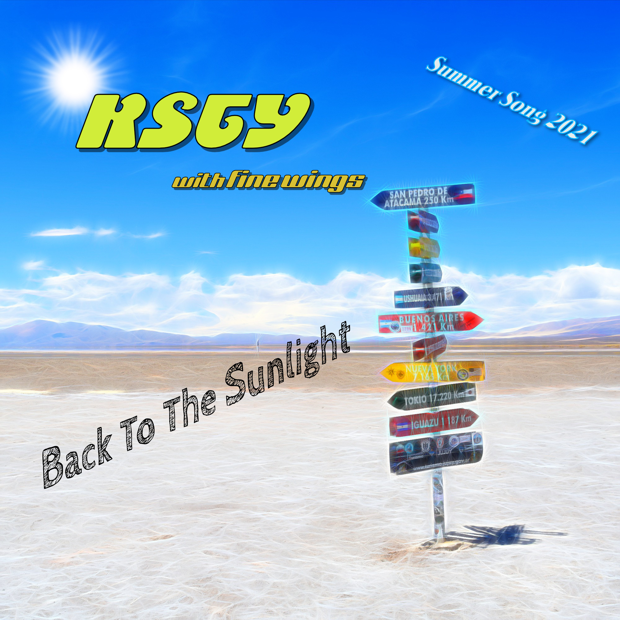 Back To The Sunlight アートワーク