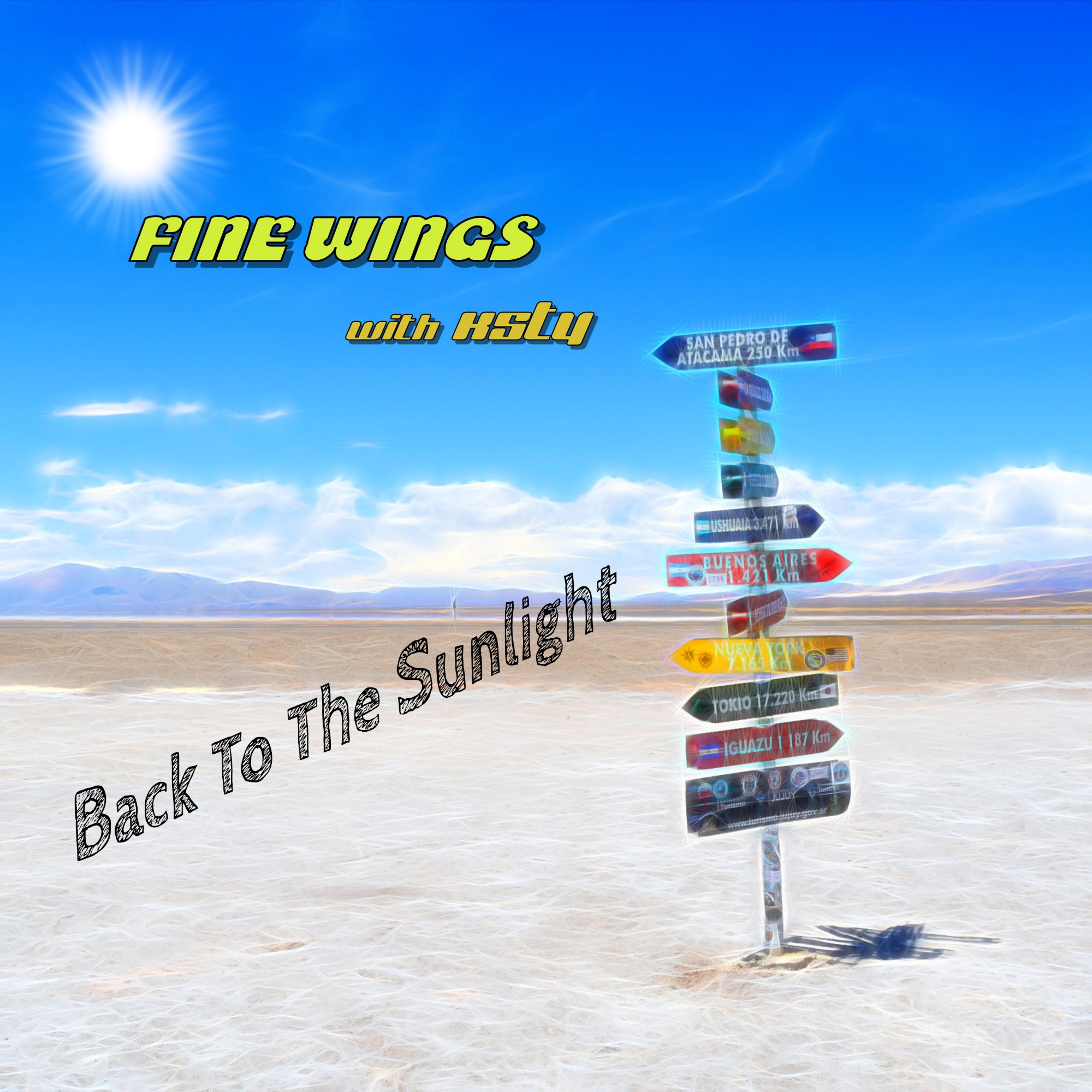 Back To The Sunlight アートワーク2