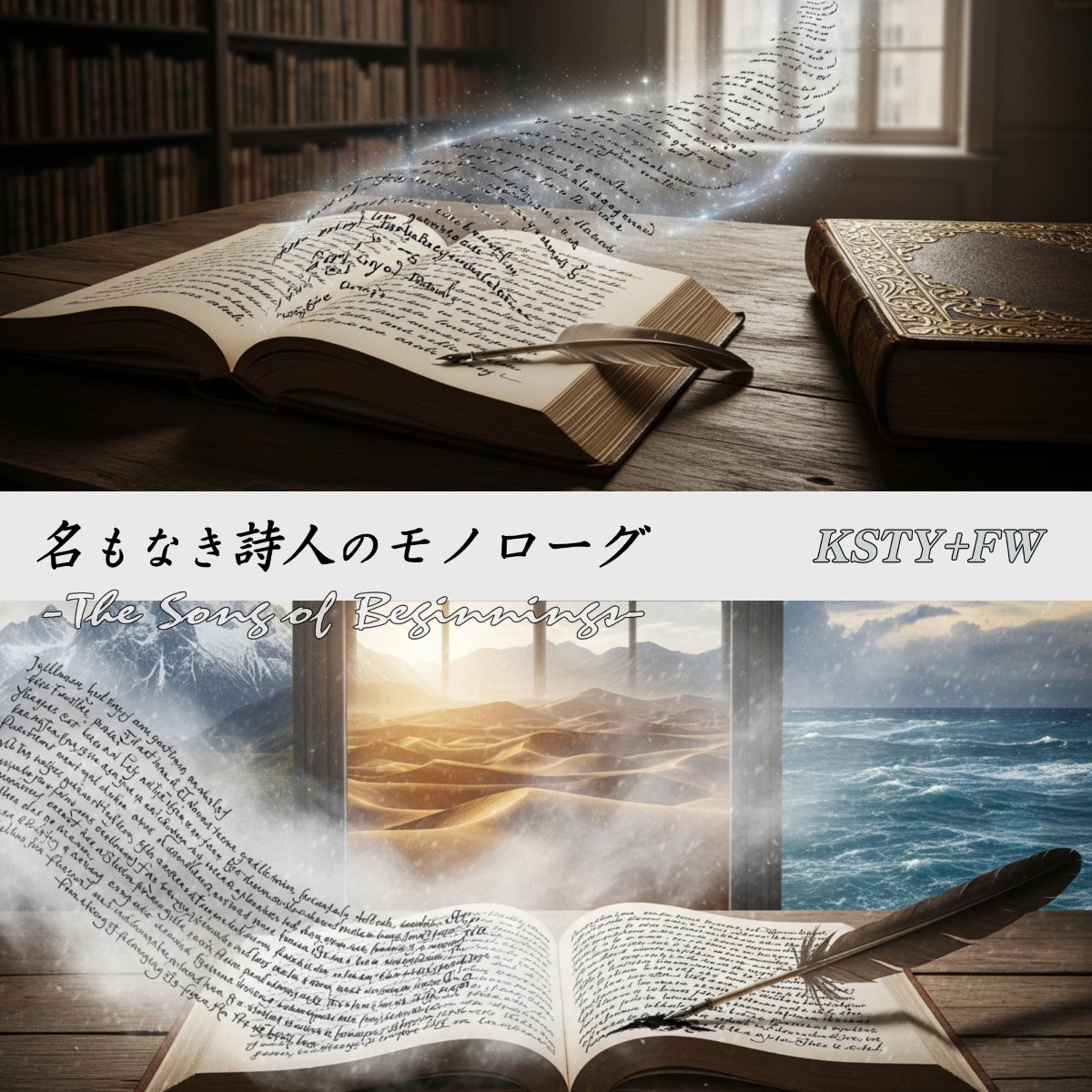 KSTY+FW「名もなき詩人のモノローグ -The Song of Beginnings-」アートワーク