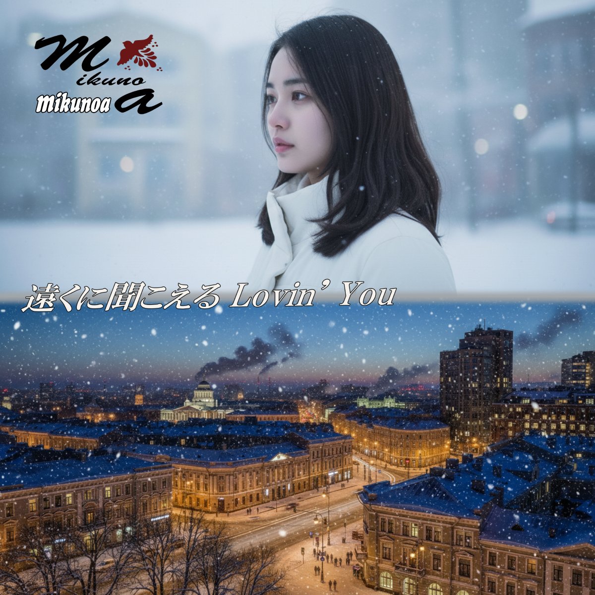 mikunoa「遠くに聞こえるLovin' You」アートワーク03