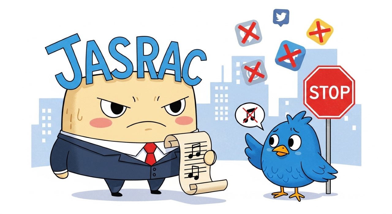 JASRACのX投稿ルールが大反響 画像3