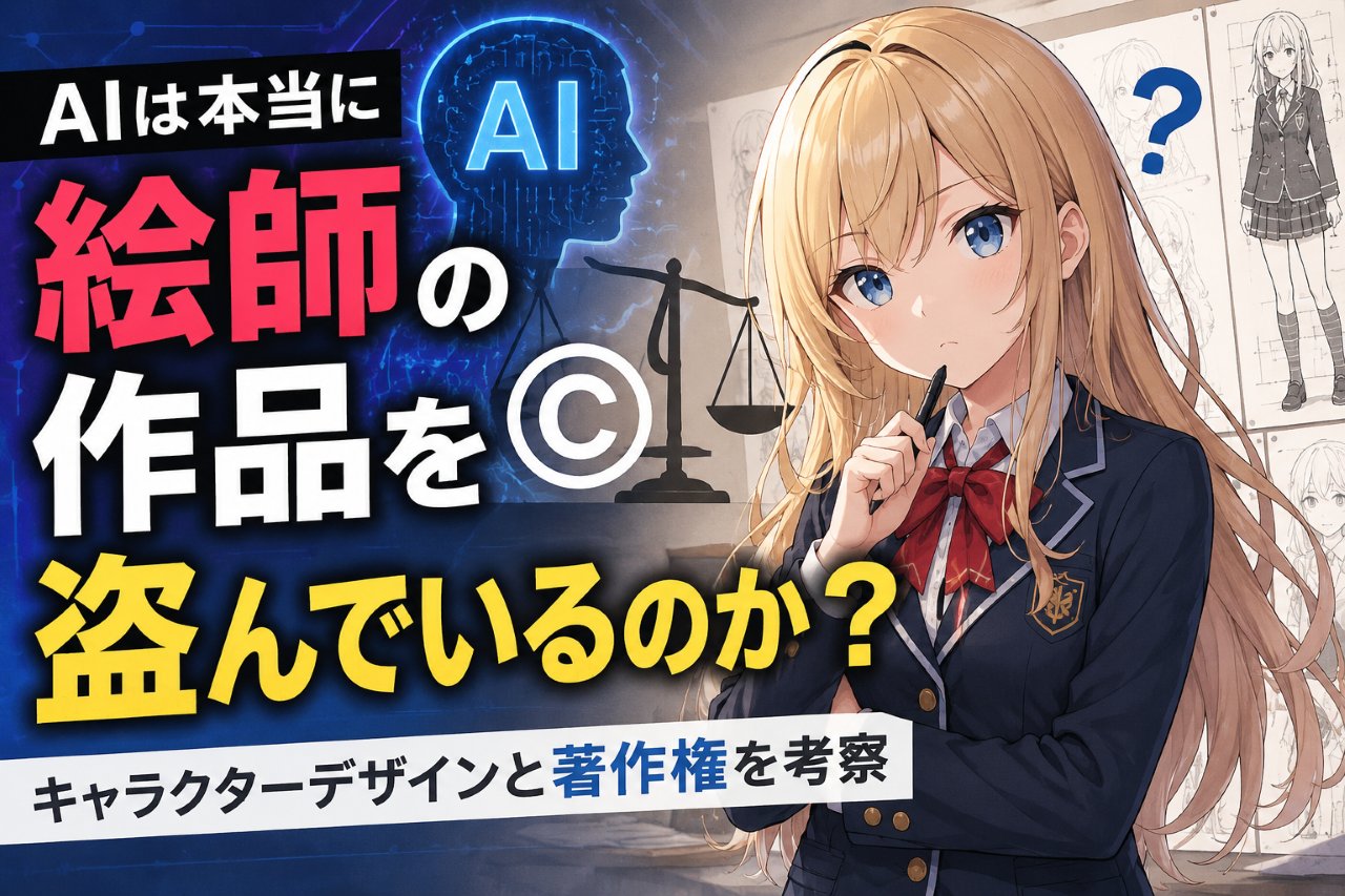 AIは本当に絵師の作品を盗んでいるのか？ トップ画像