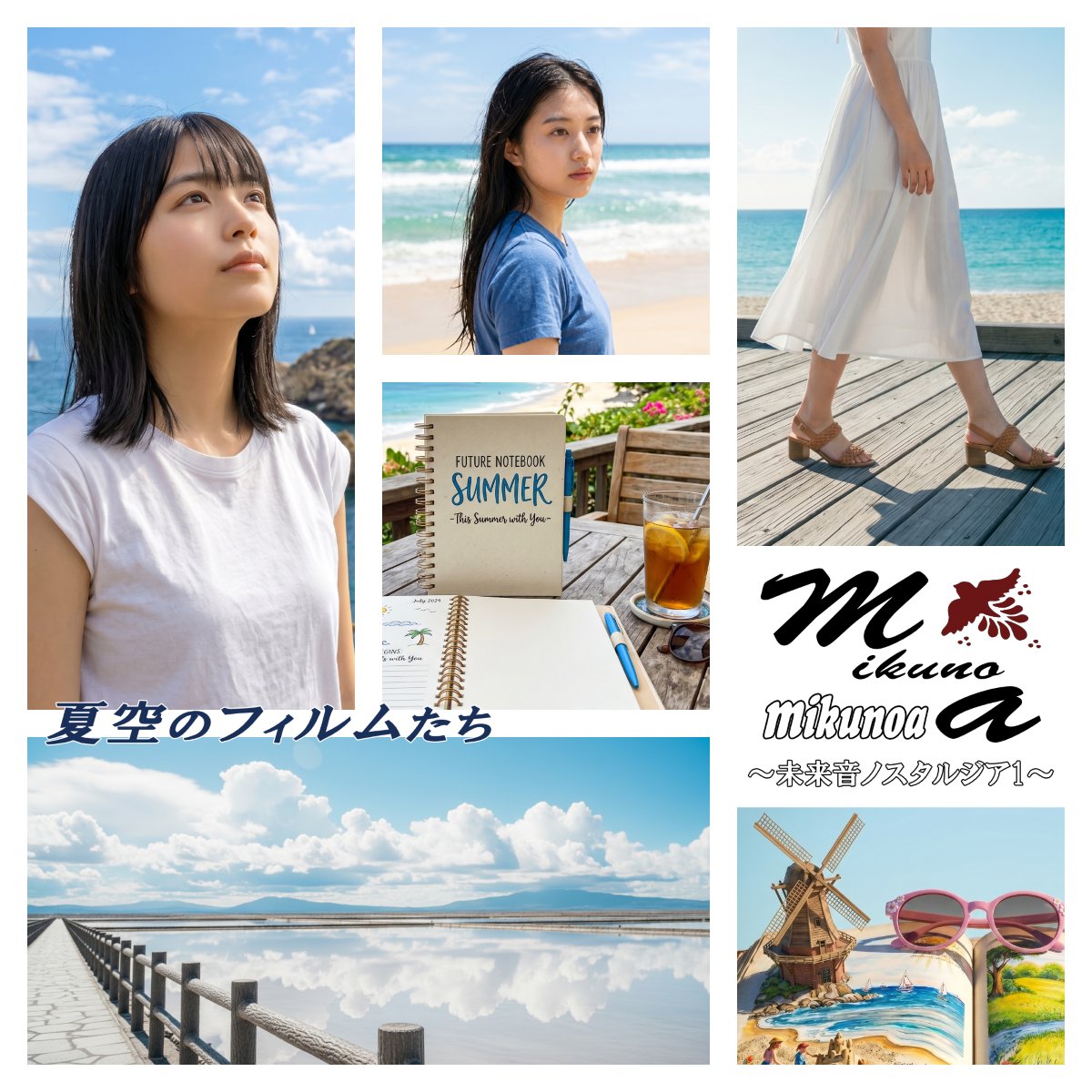 アルバム「夏空のフィルムたち」アートワーク