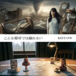 KSTY+FW「こんな場所では踊れない」アートワーク